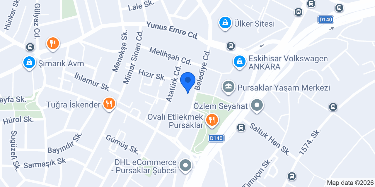 Pursaklar elektrikçi murat gümüş konumu