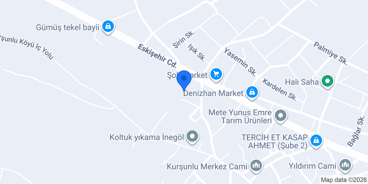 Kurşunlu İlkokulu konumu