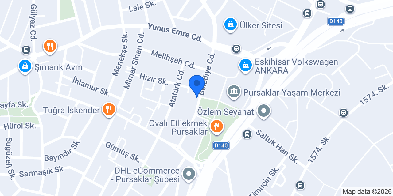 MAXİGOLD PURSAKLAR konumu