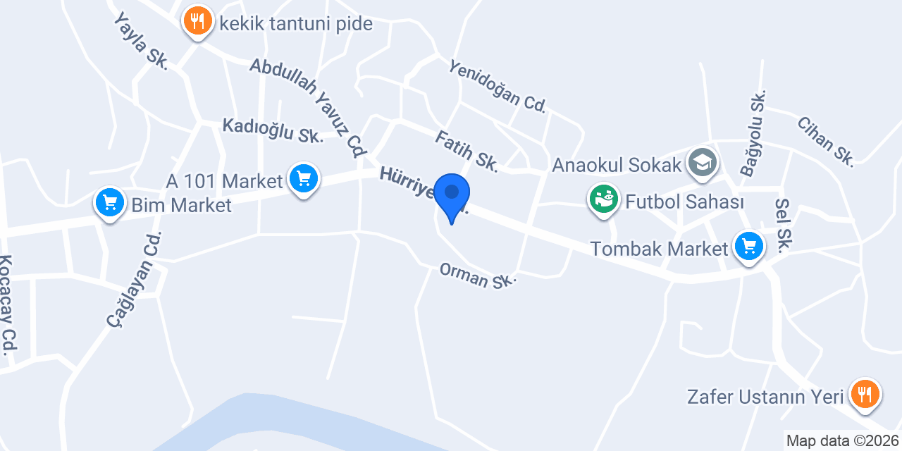 Sedef Eczanesi konumu