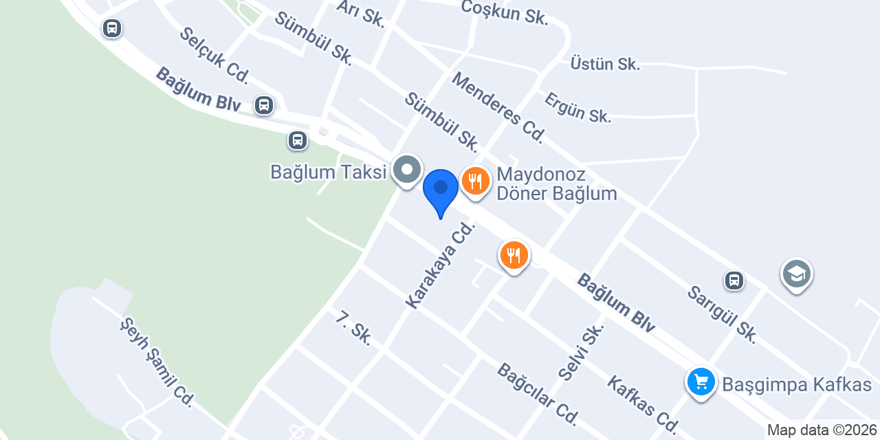 Rüyam Pide Kebap Salonu konumu