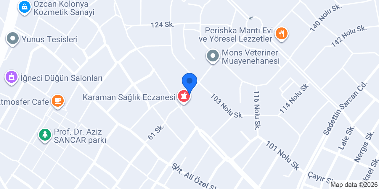 Çakır iletişim konumu