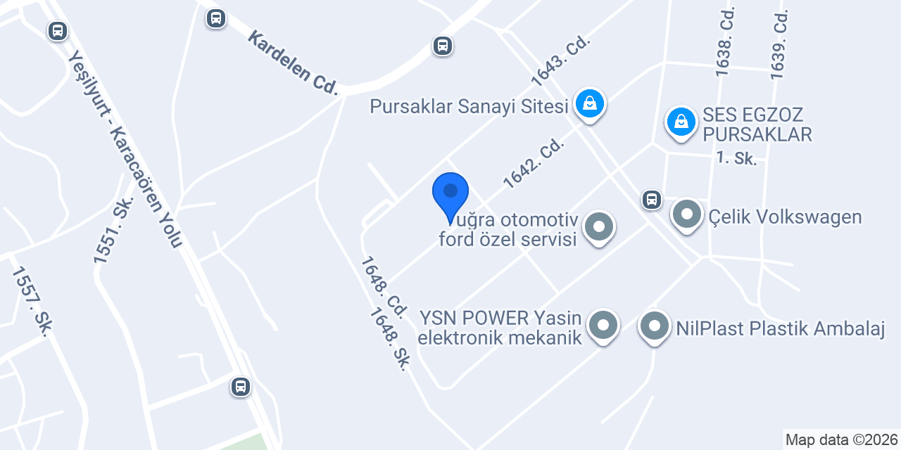 Ak Oto Servis konumu