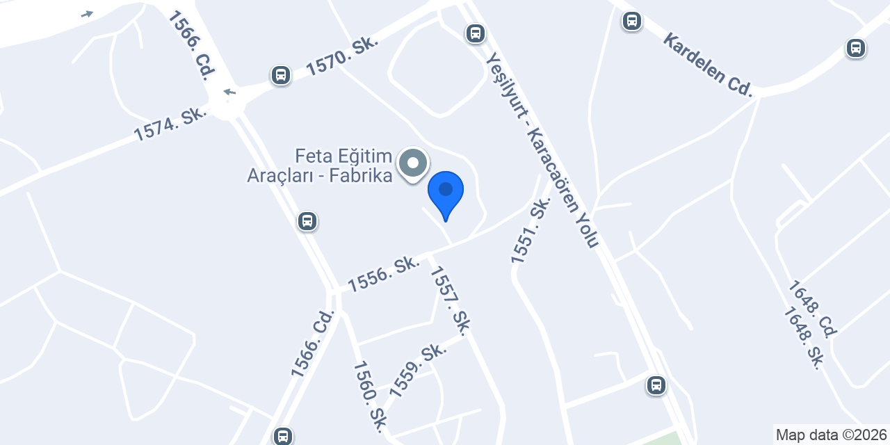 Yelken Oyuncak - Ankara Fabrika konumu