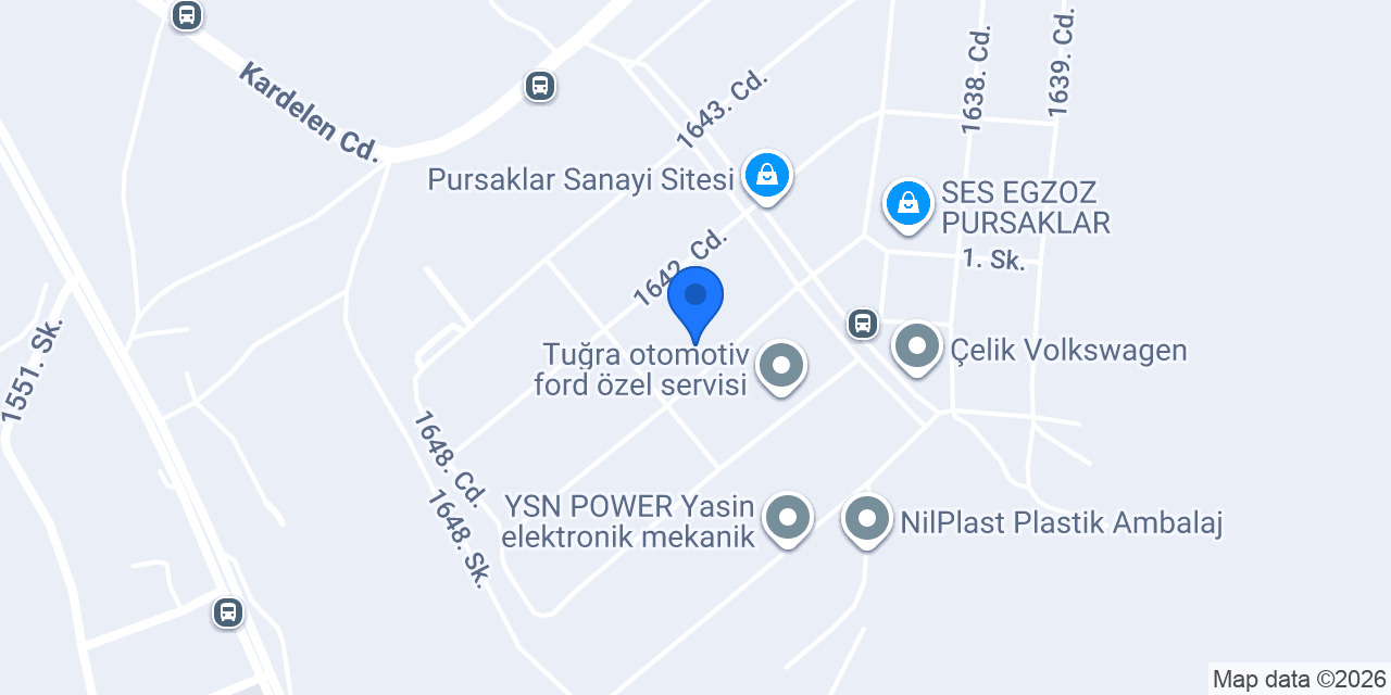 Şan Garage konumu