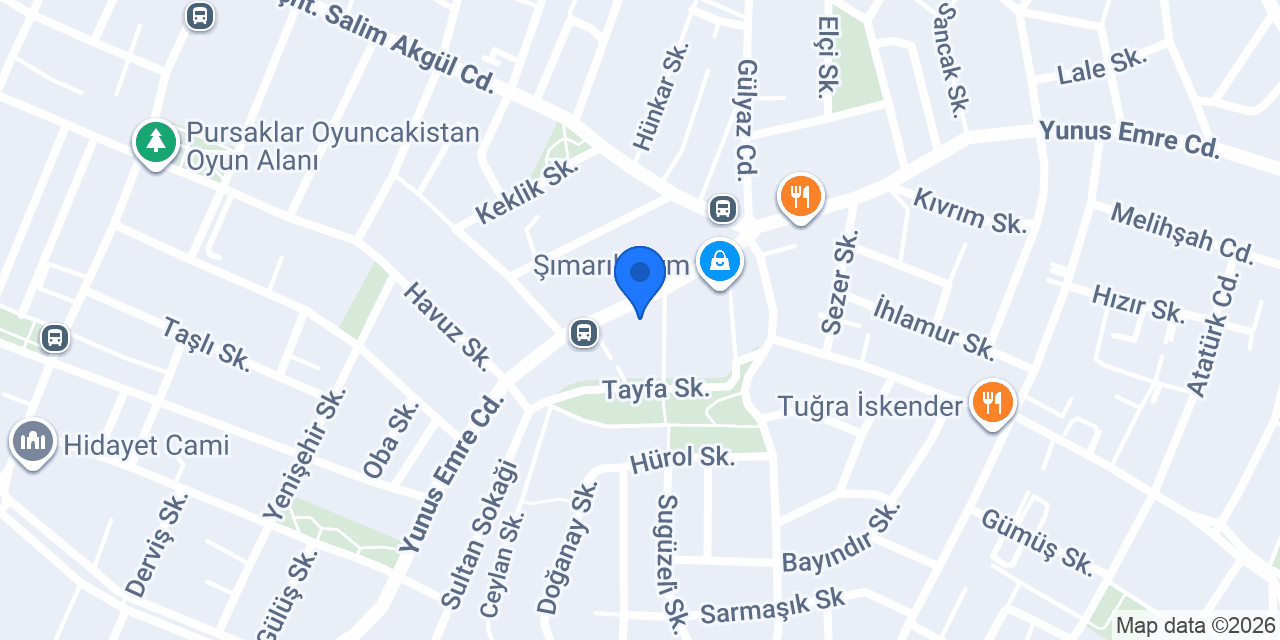 YÜZBAŞI HUKUK Av.Elif Yüzbaşı konumu