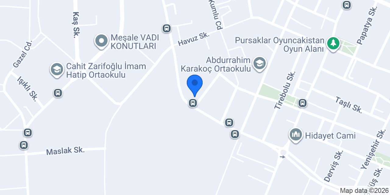 Yeşil Terzi konumu