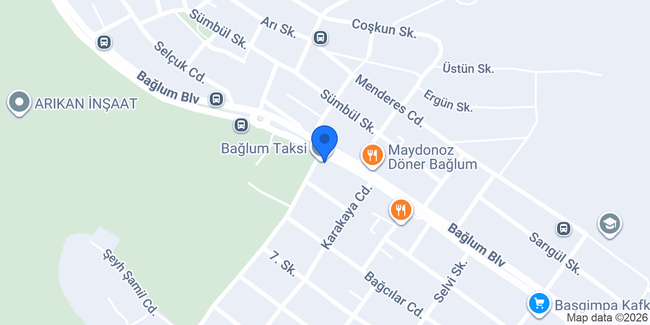 Bağlum Taksi konumu