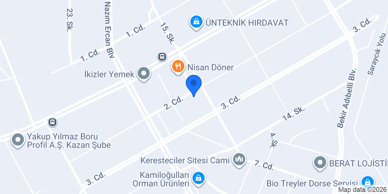 Fatihcan Hırdavat konumu