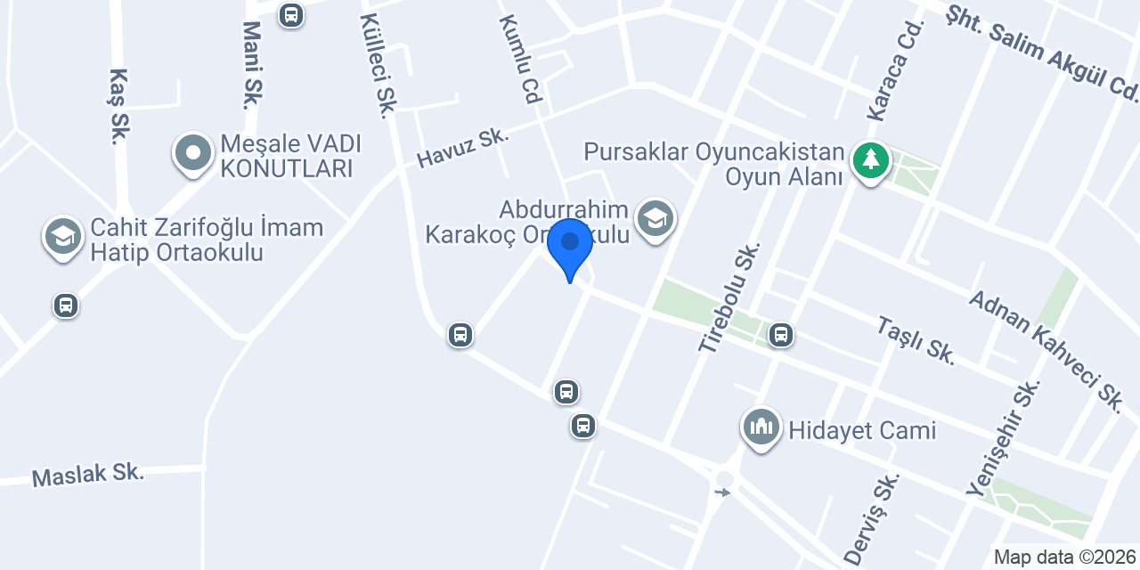 Pursaklar Sanat Merkezi konumu