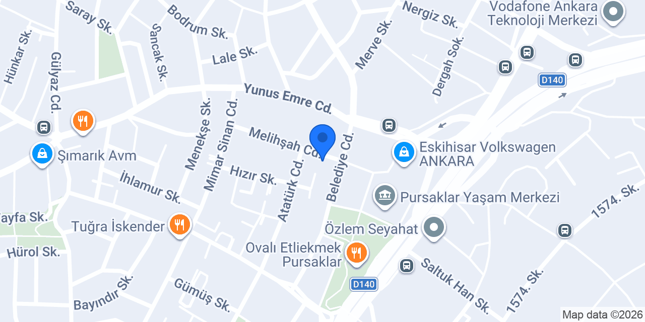 Atak Nakliyat konumu