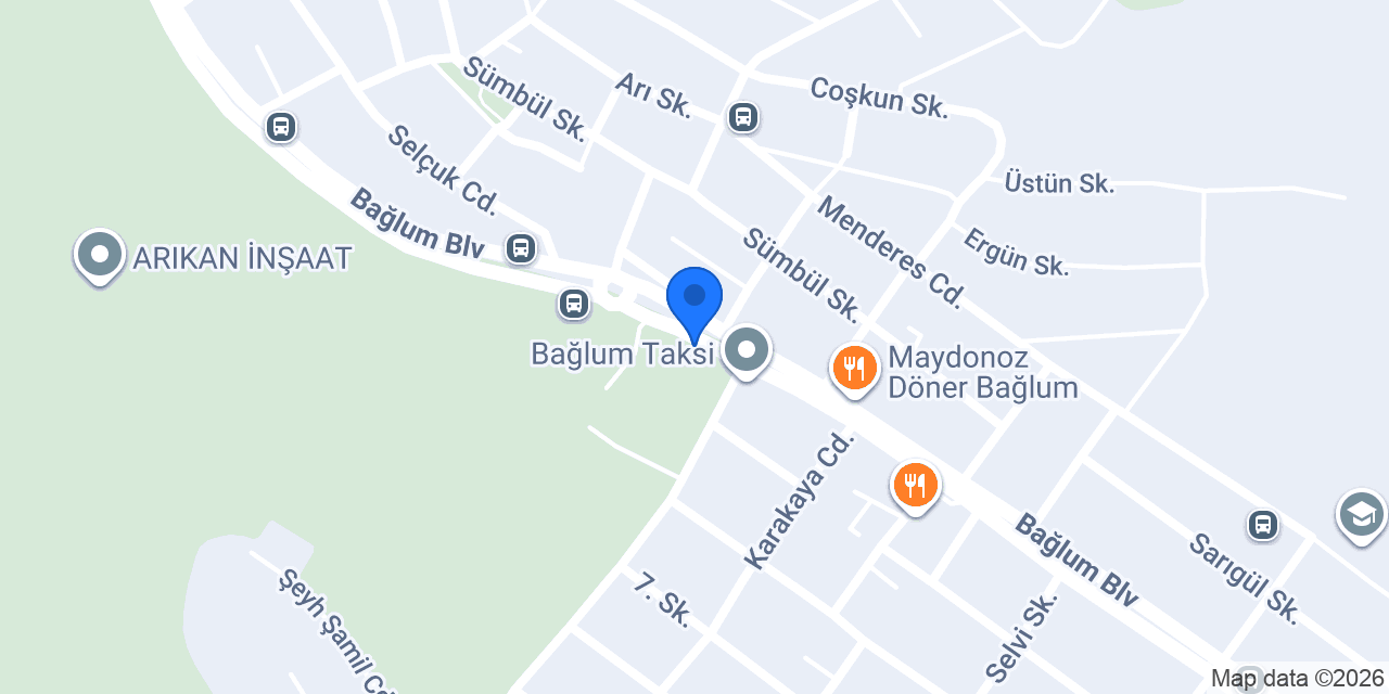 BAĞLUM TAKSİ konumu