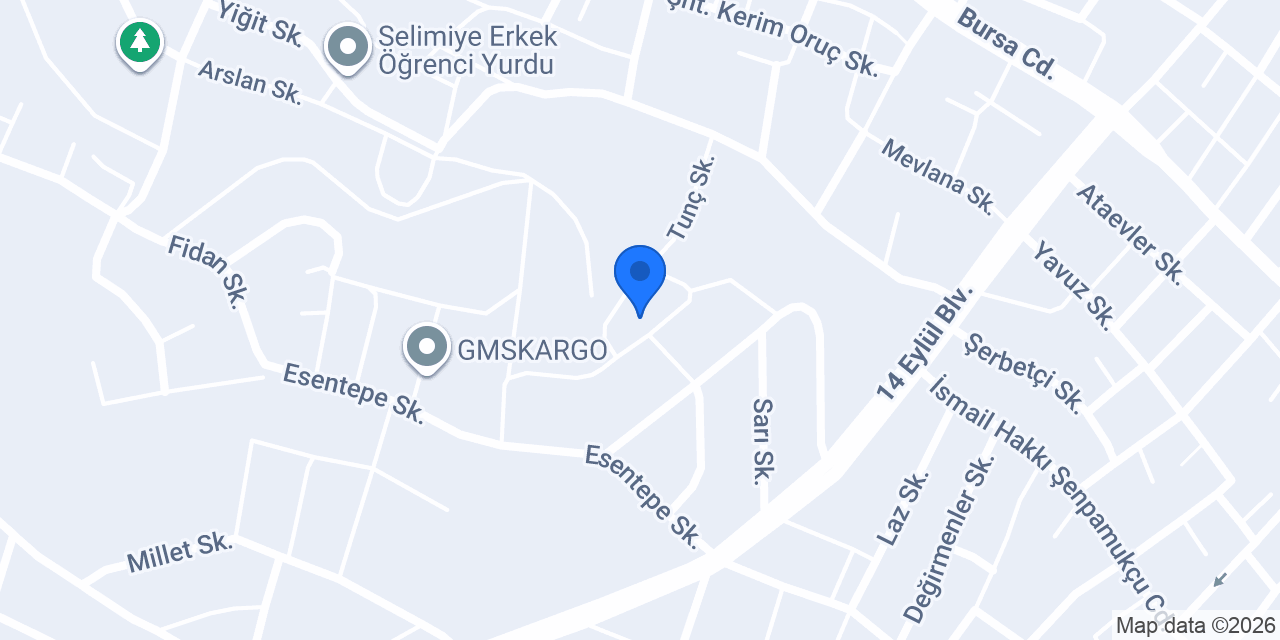 Mustafakemalpaşa Özel Açı Koleji konumu