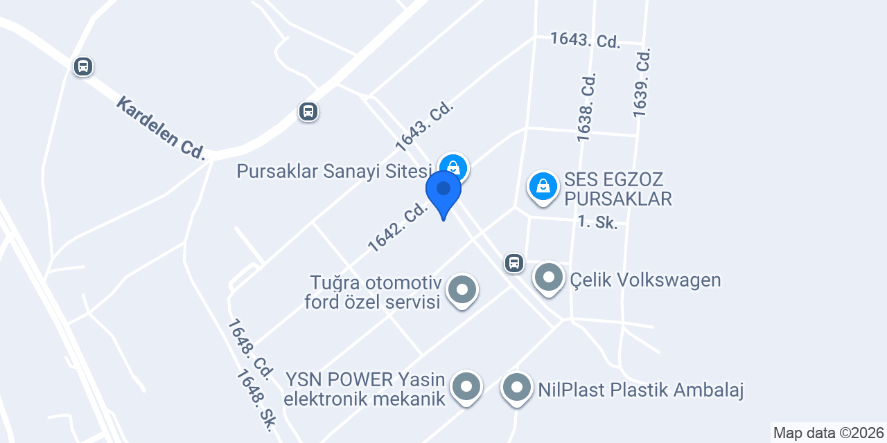 Alperen Ford Yedek Parça konumu