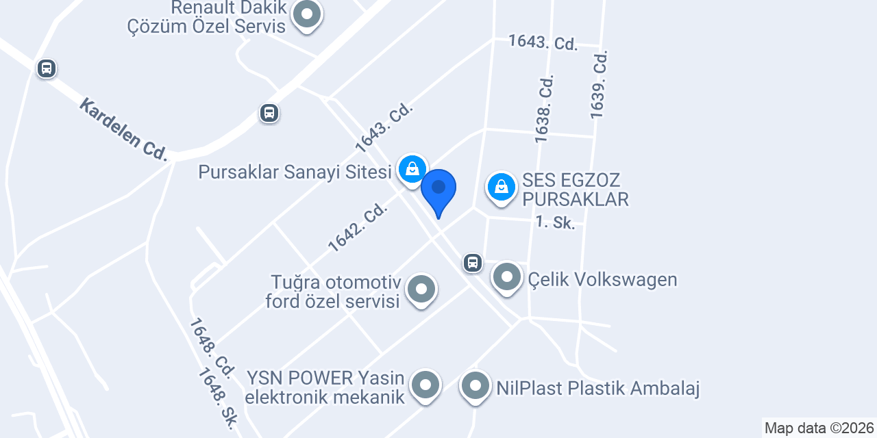 Sefa Kurumanoğlu Otomotiv konumu