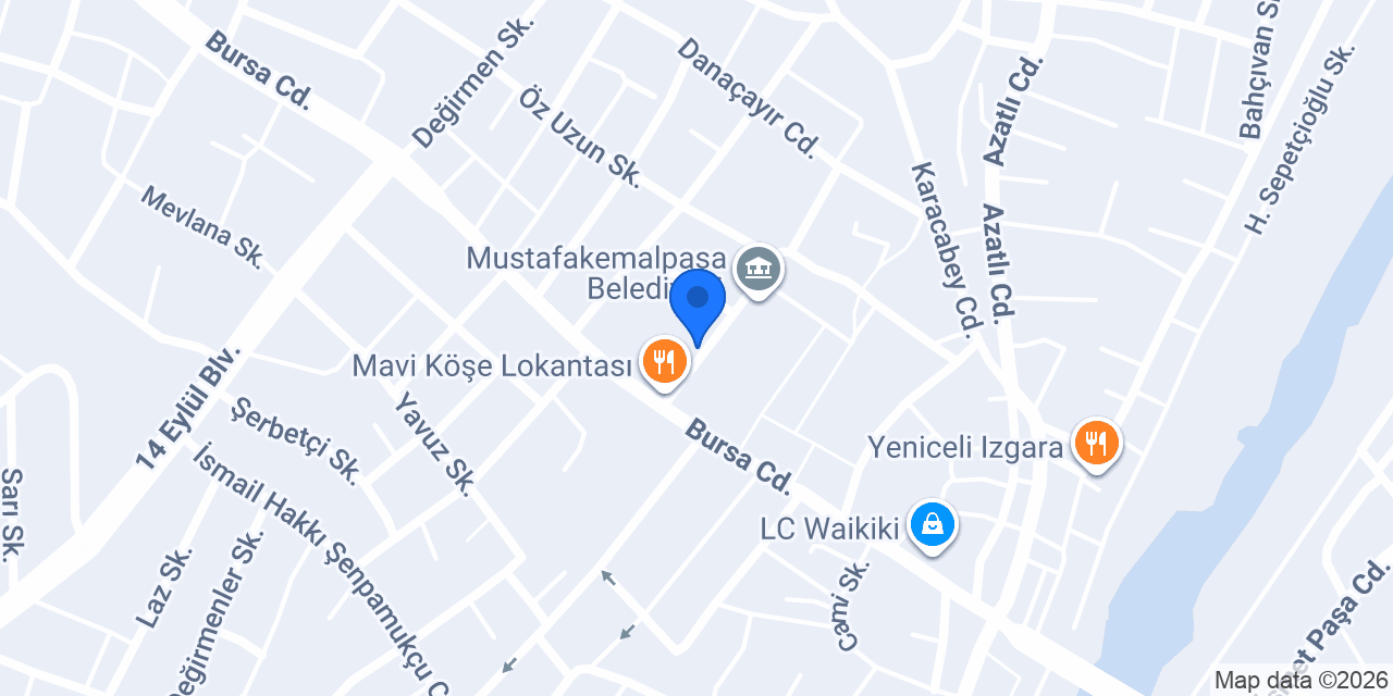 Yıldız Mobilya konumu