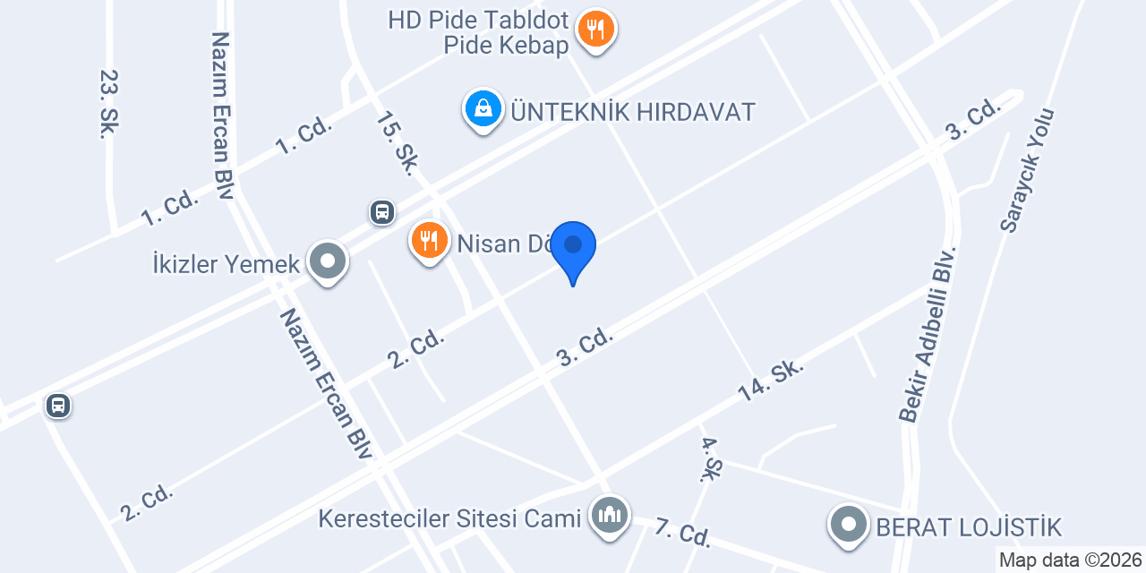 Dürüst Catering Lokanta konumu