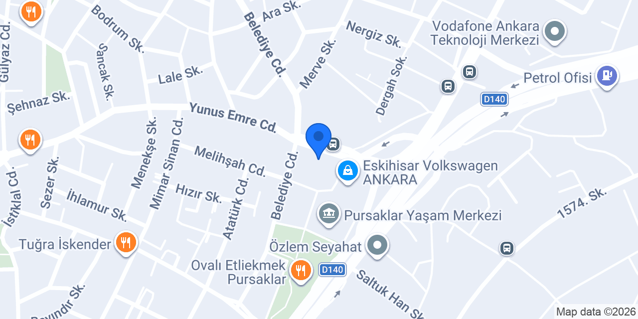 TEKSEN GSM 2. ŞUBE konumu