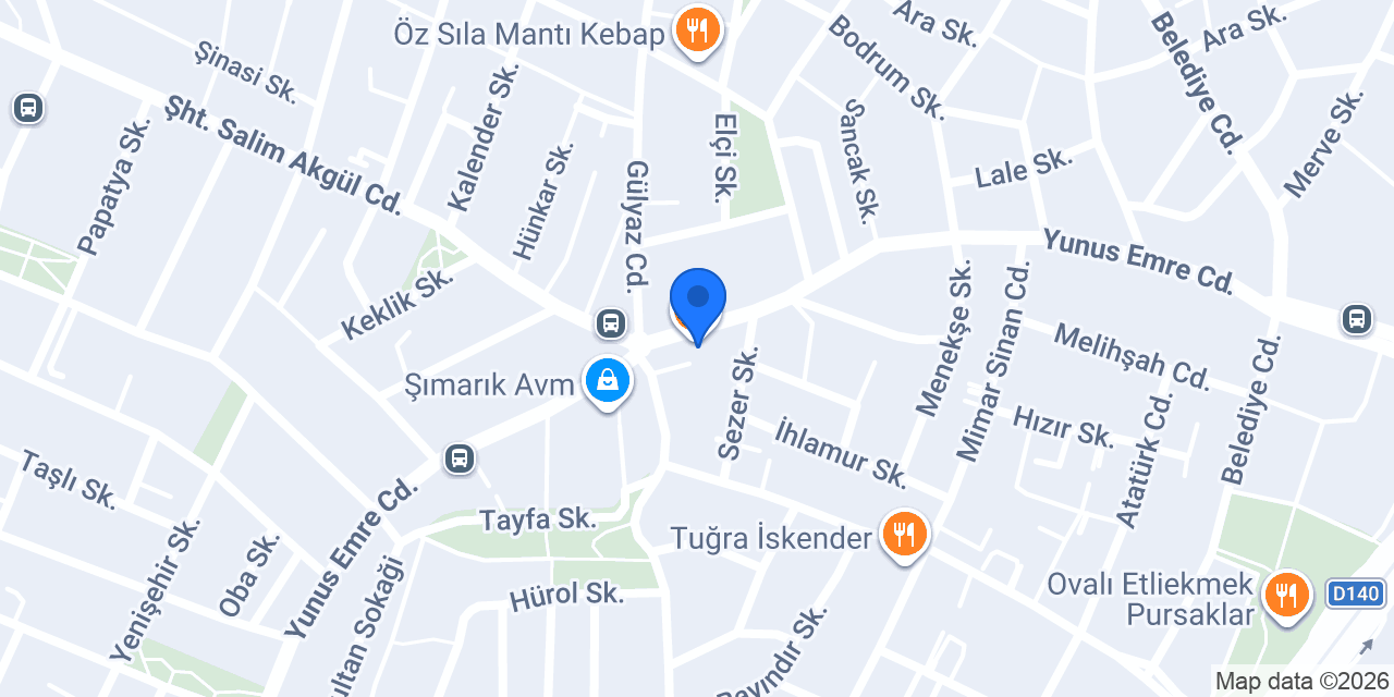 Domino's Pizza Pursaklar konumu