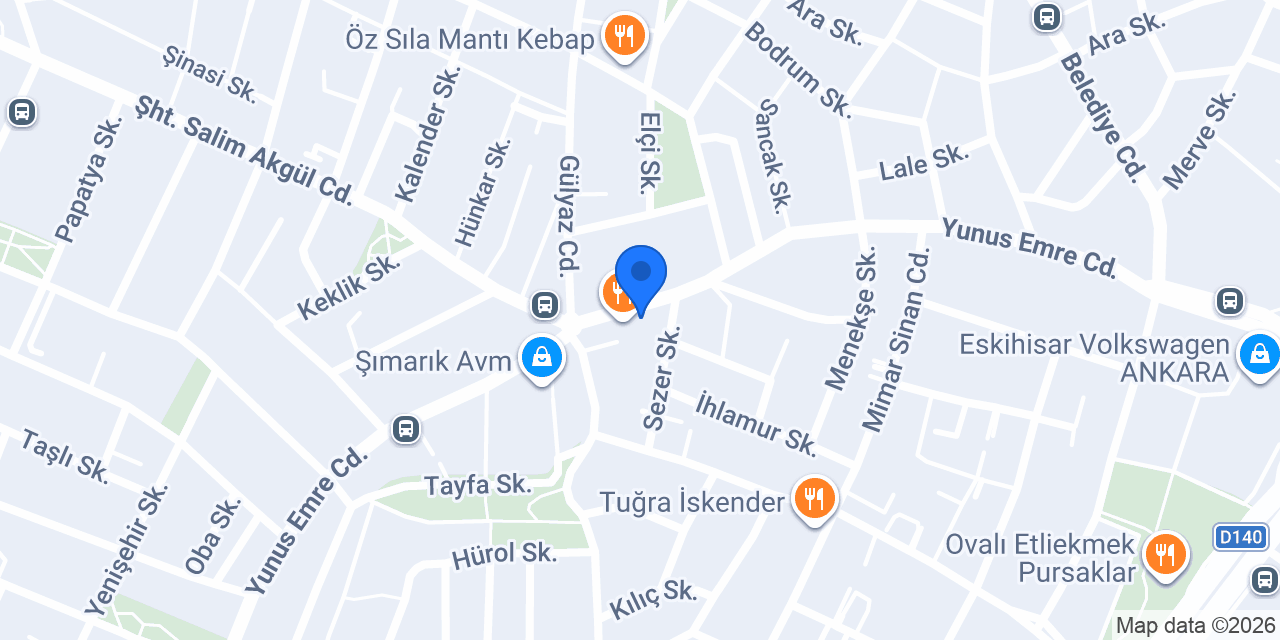 İsesuar Premium konumu