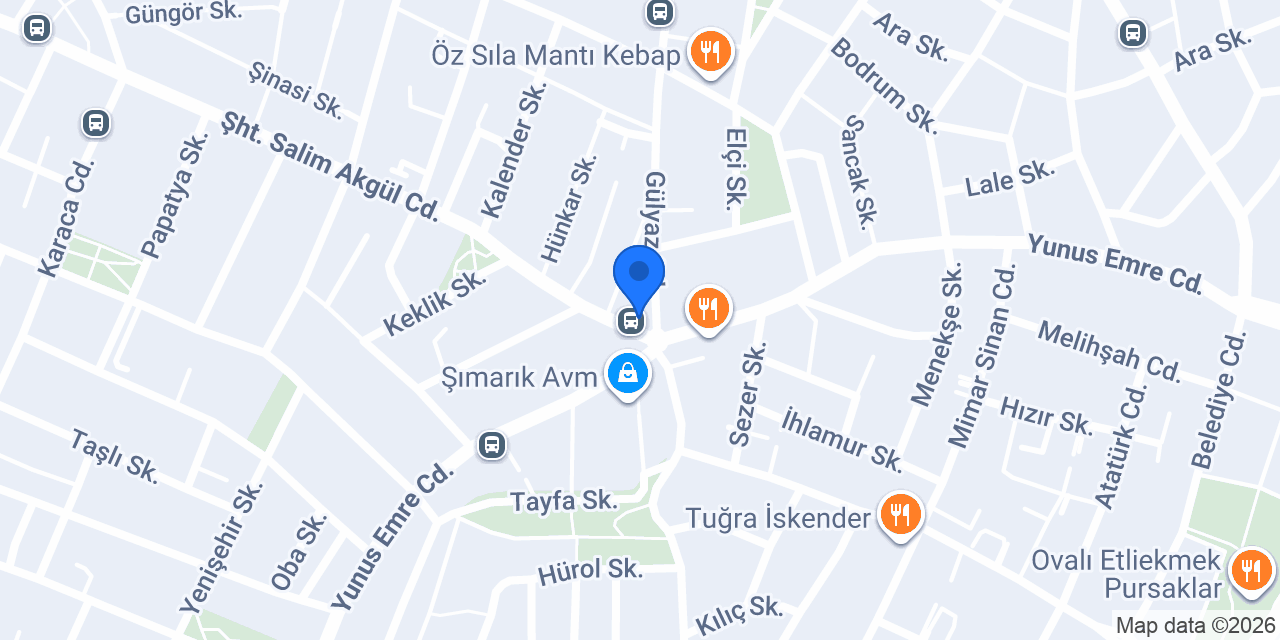 İş Bankası konumu
