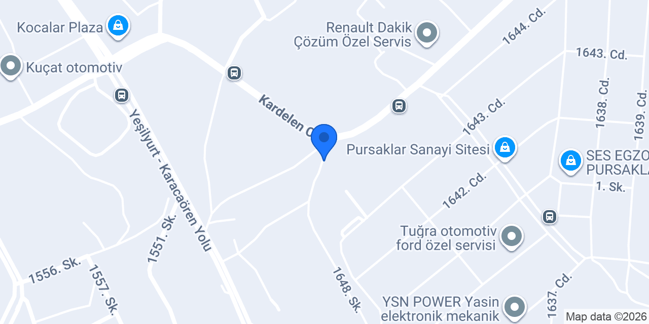 RS Bilgisayarlı auto robot şase center konumu