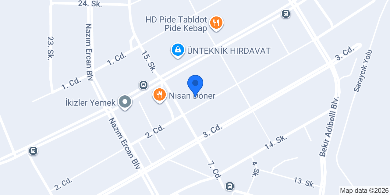Pratik ulaştırma konumu