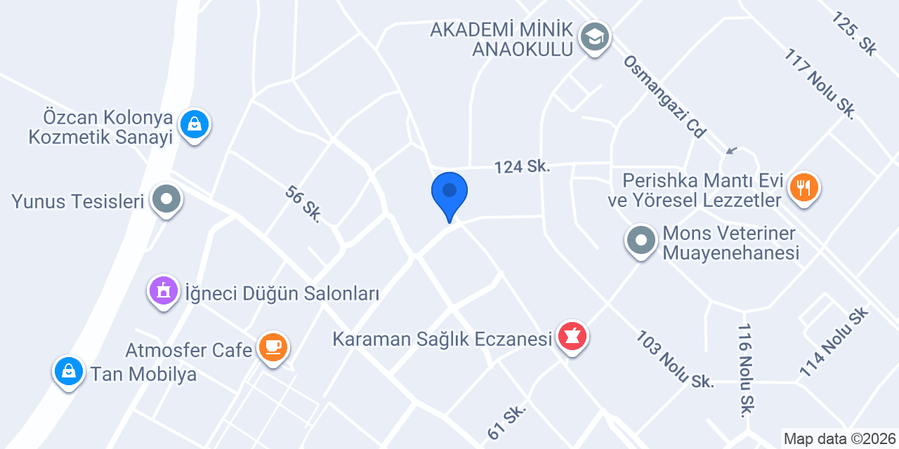 Ema Çiçek konumu