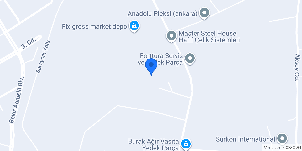 Demirbaş Metal konumu