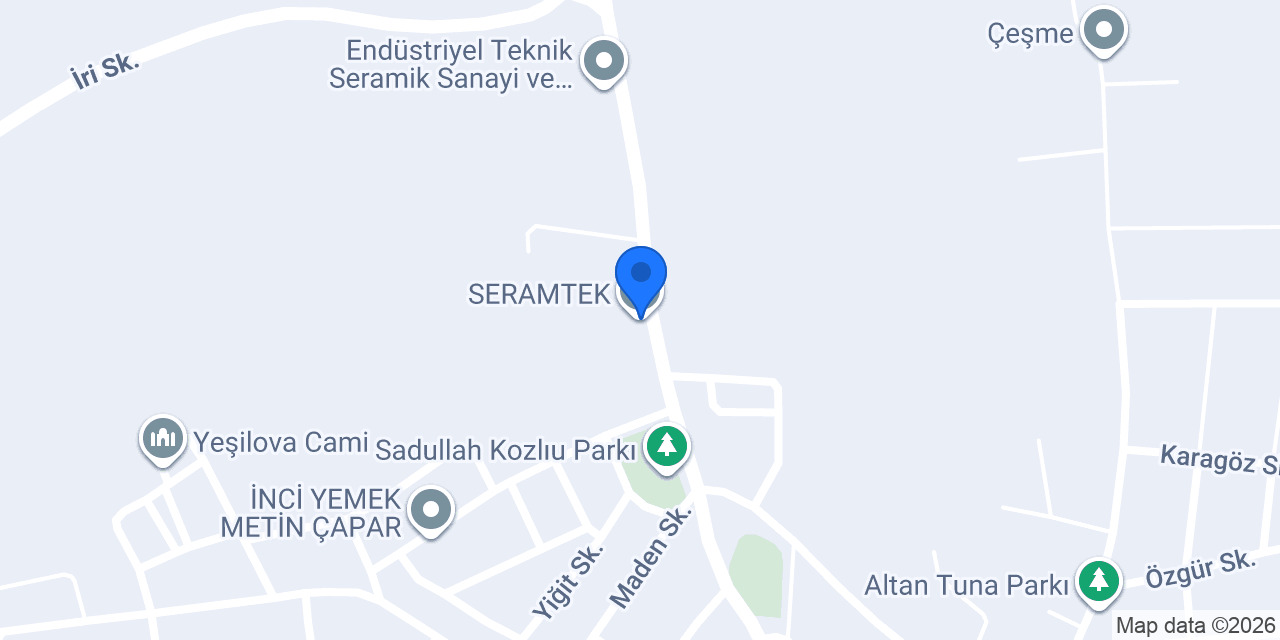 SERAMTEK konumu