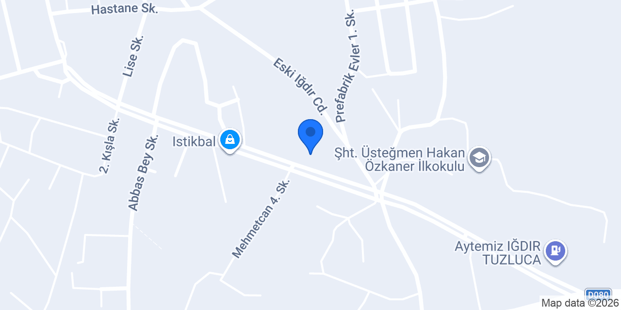 Cantaş Mermer ve Granit konumu