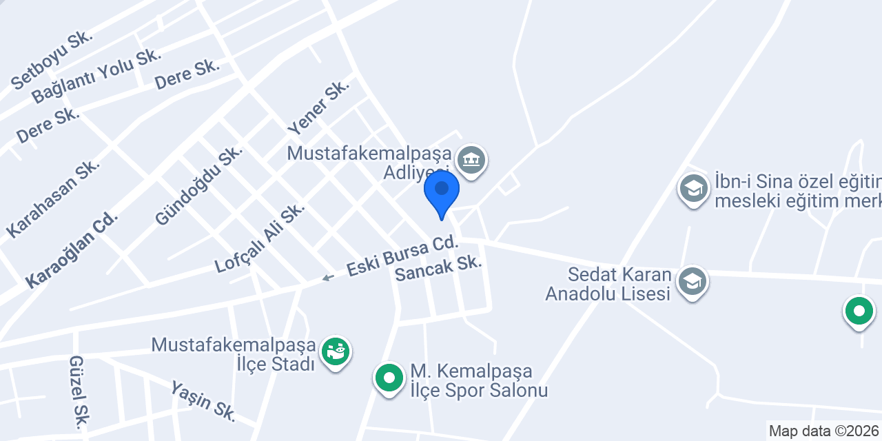 Adelante Mutfak 2 konumu