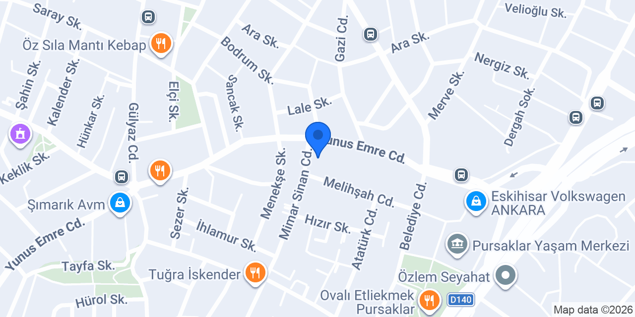 Pusula Emlak Yatırım konumu