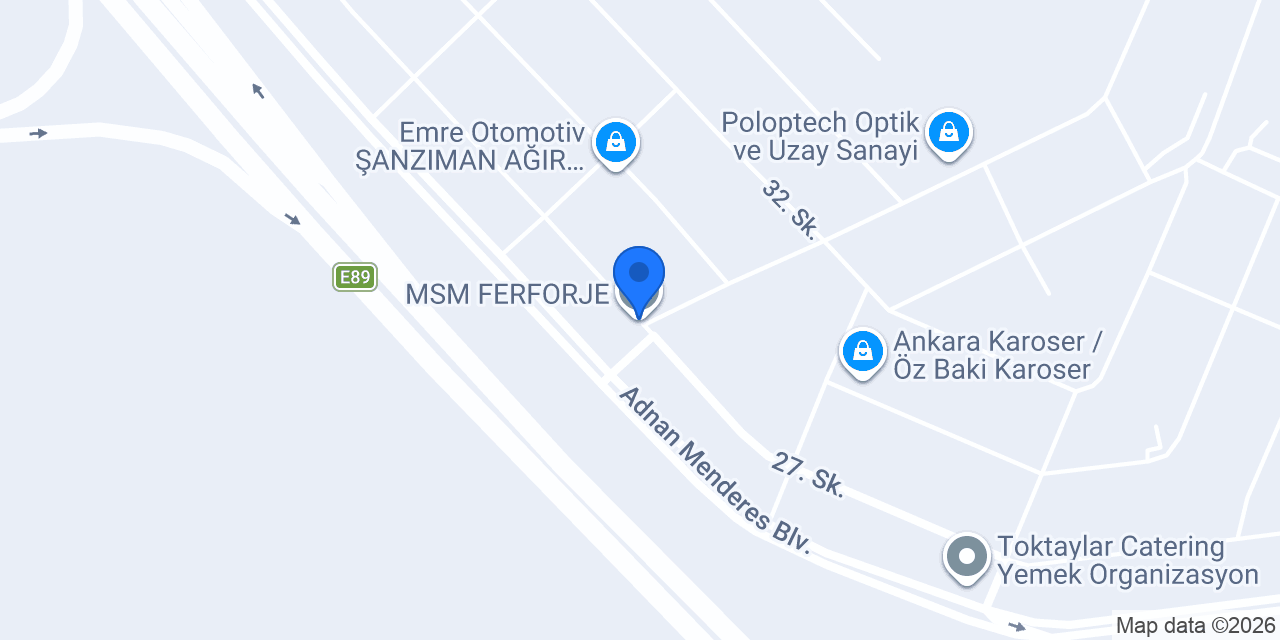 MSM FERFORJE konumu