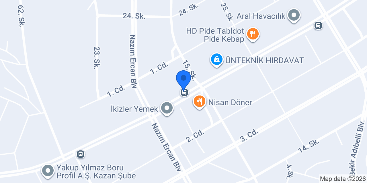 ÖZYURT HIRDAVAT konumu