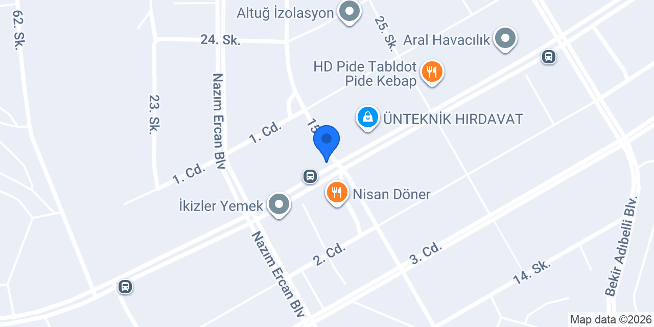 Tekçam konumu