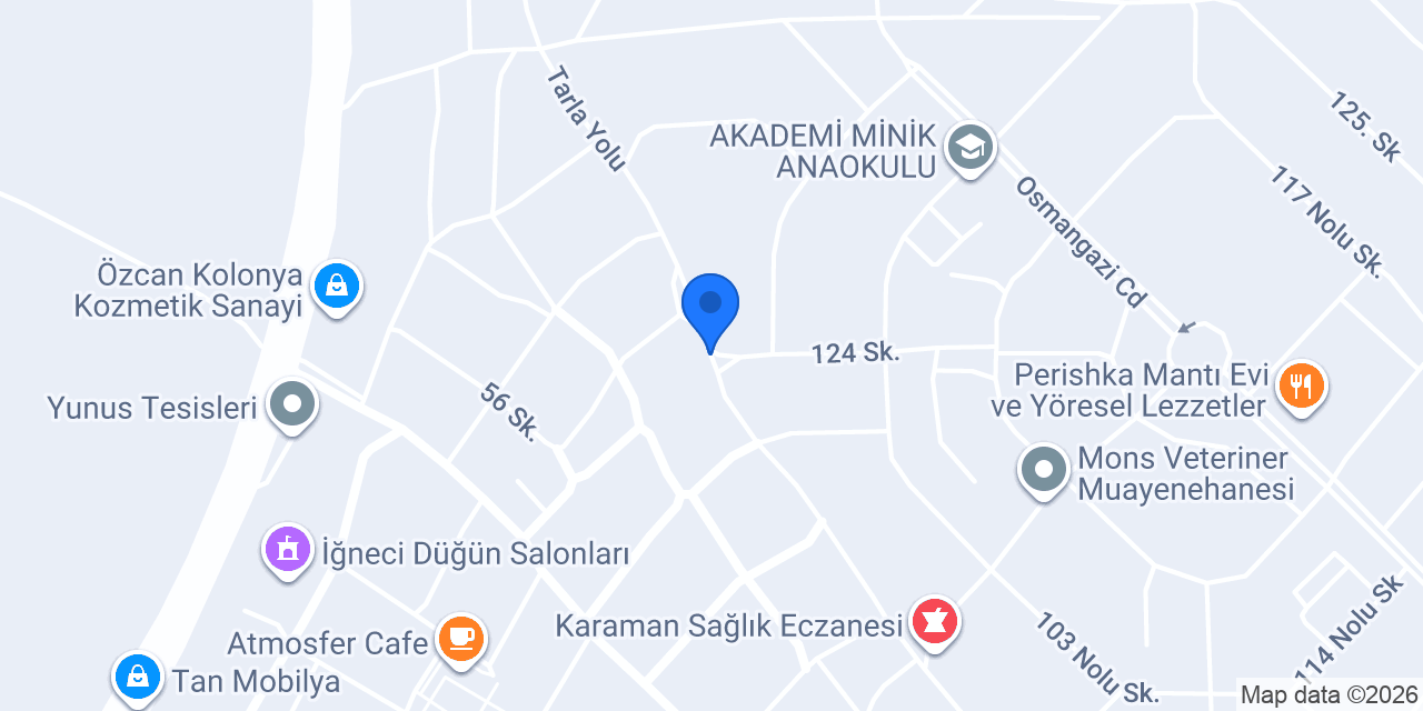 Melike Korkmaz Saç Tasarım Stüdyosu konumu