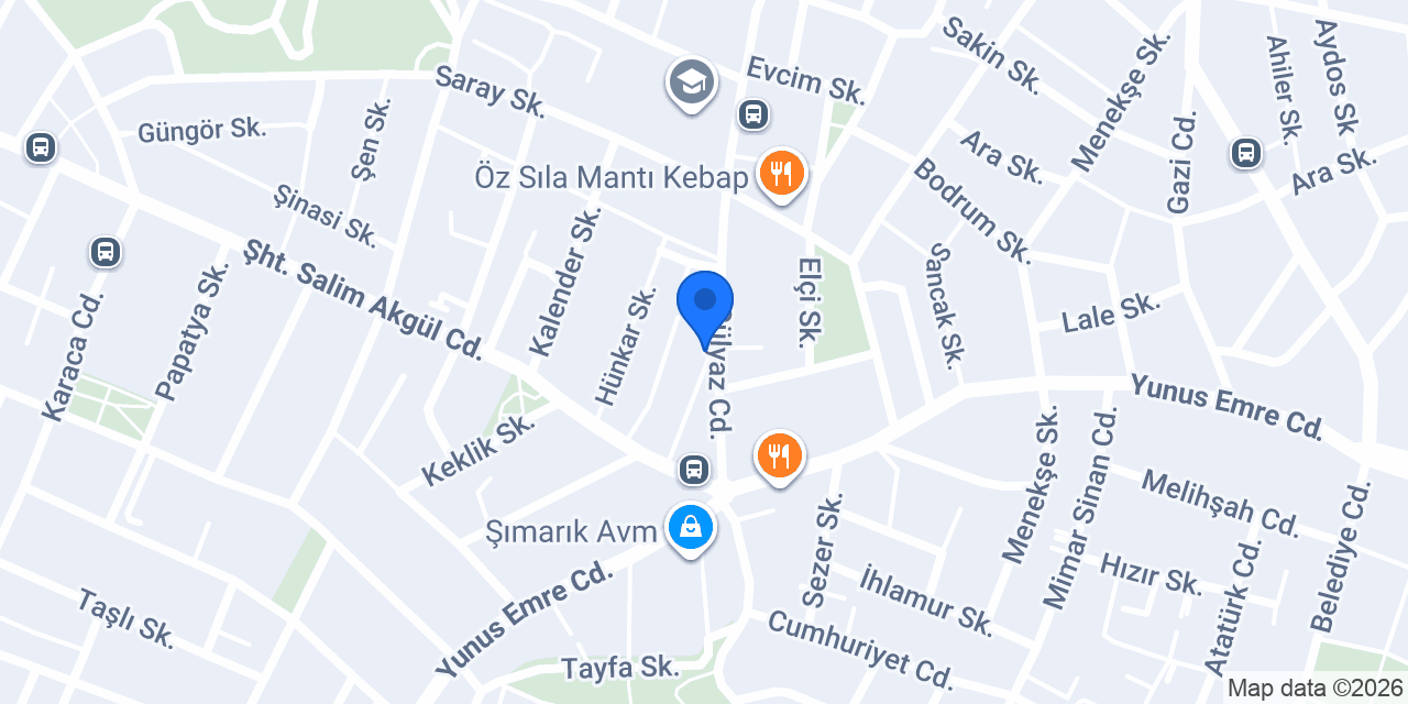 Eminevim Ankara Pursaklar Şube konumu