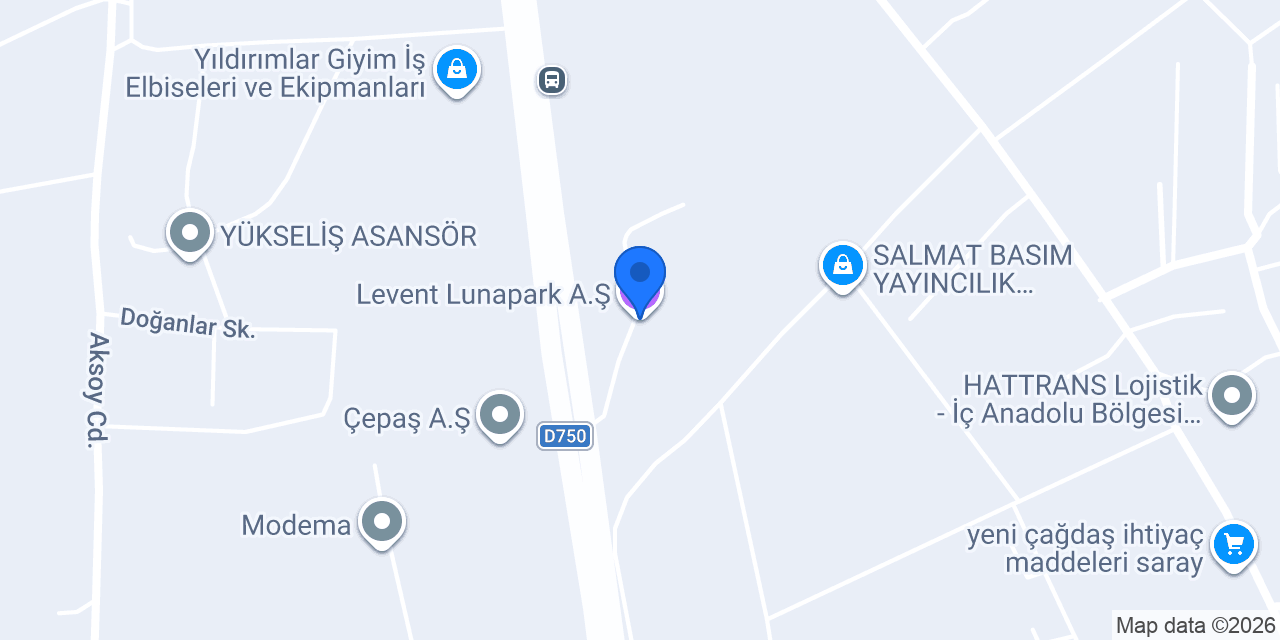 Levent Lunapark A.Ş. konumu