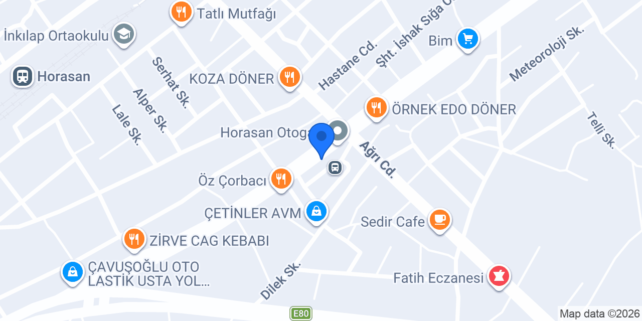 Lav Döner konumu