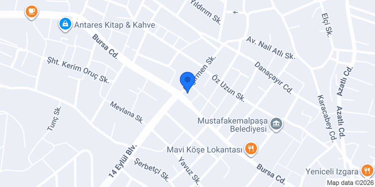 Tandoğan Kız Pansiyonu konumu