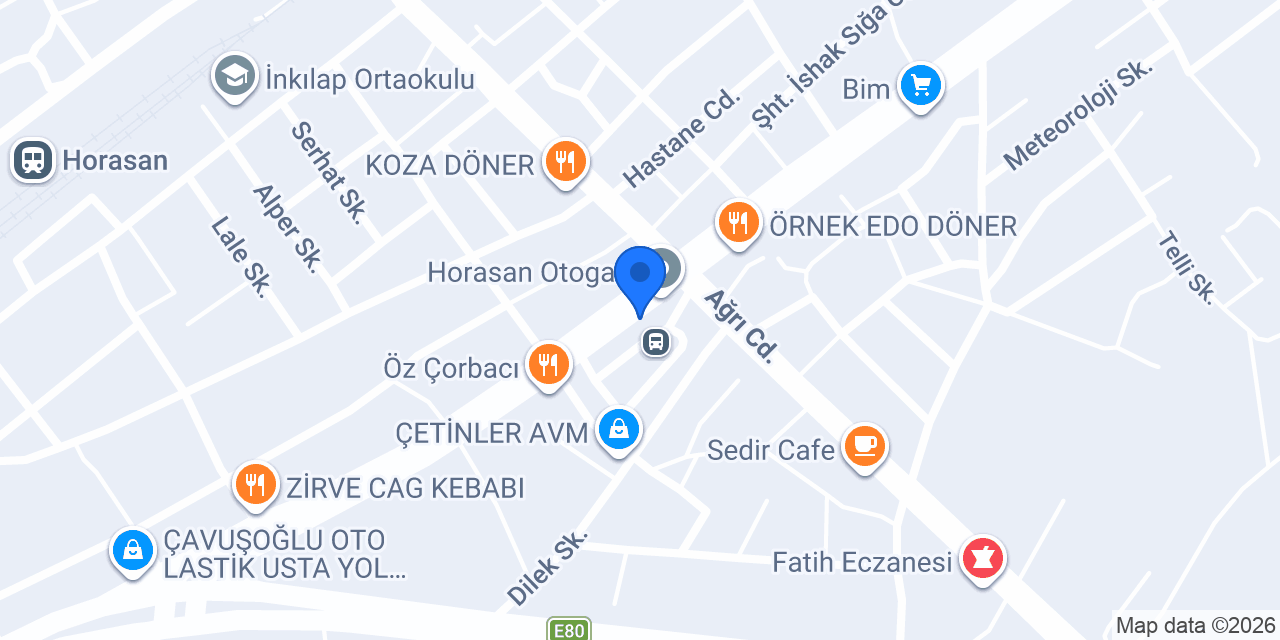 A-Börek Salonu konumu