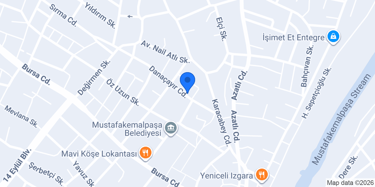 Cafe Burce konumu