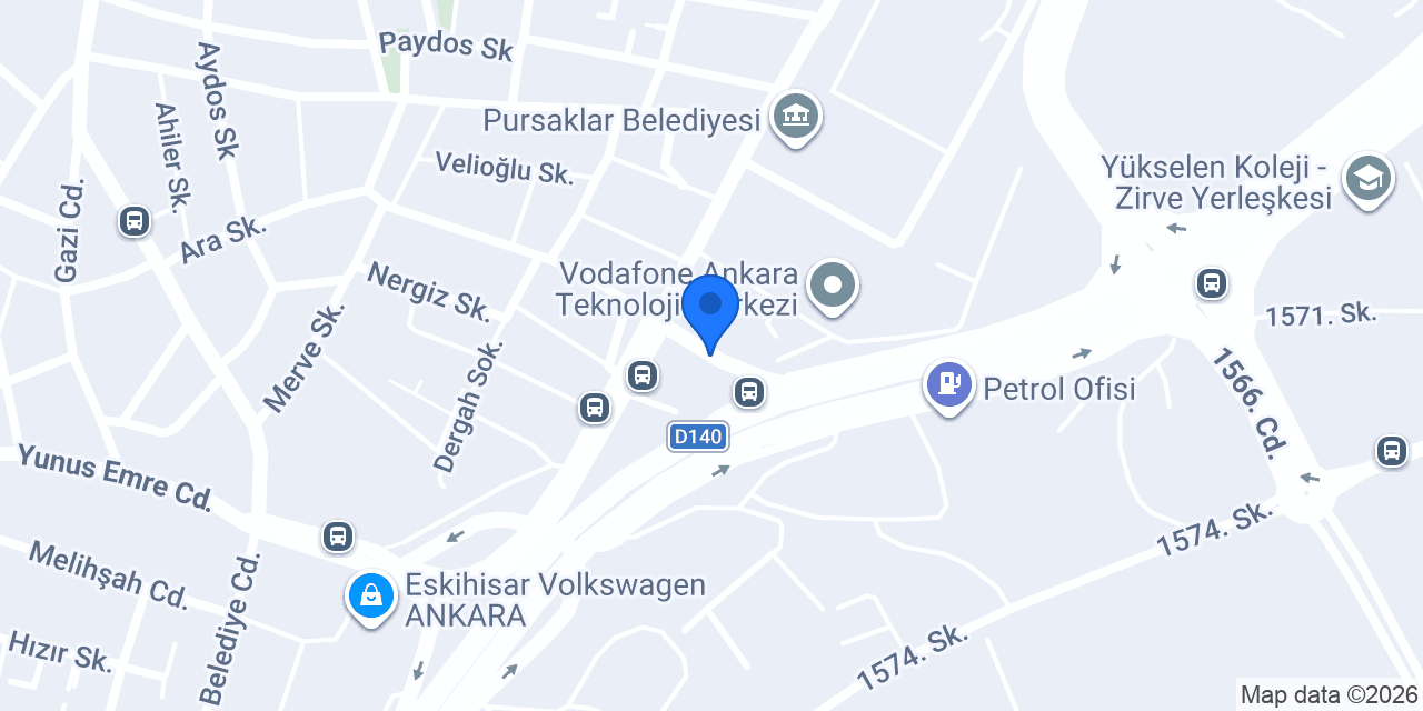 HÜDA PAR Genel Merkezi konumu