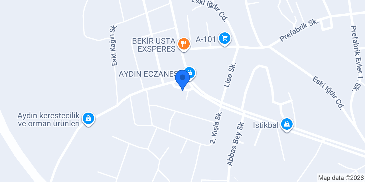 Nimet Eczanesi konumu