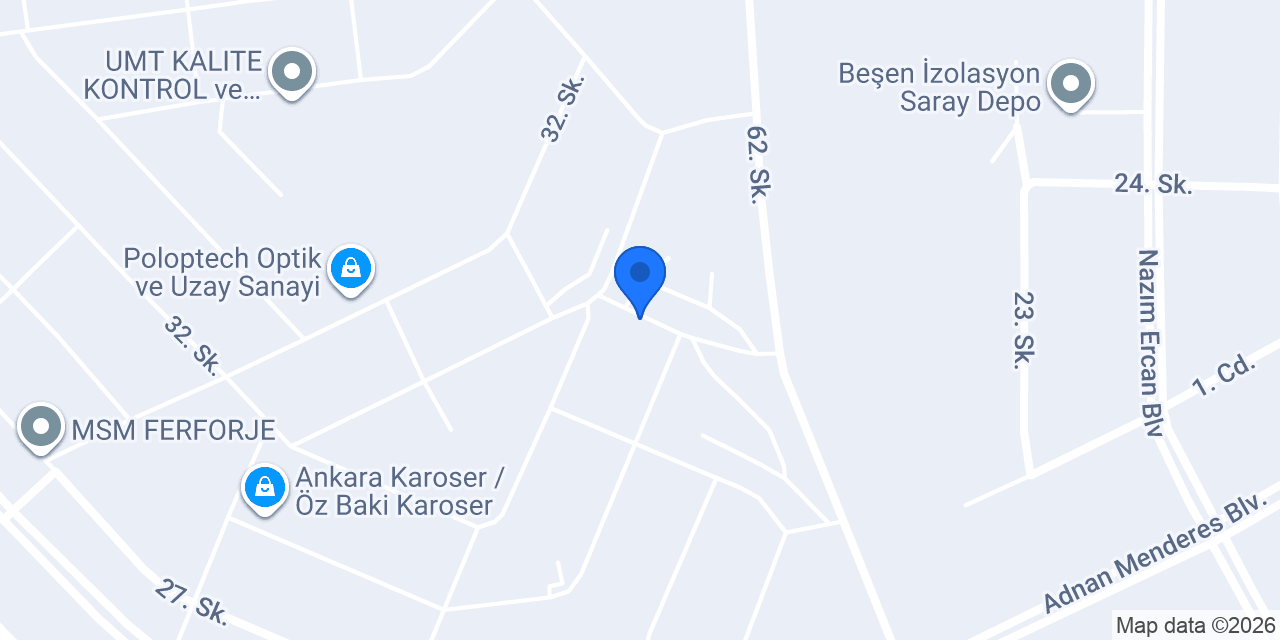 Boyarsan Toz Boyama konumu