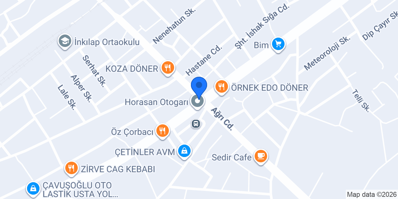 Pala Konfeksiyon konumu