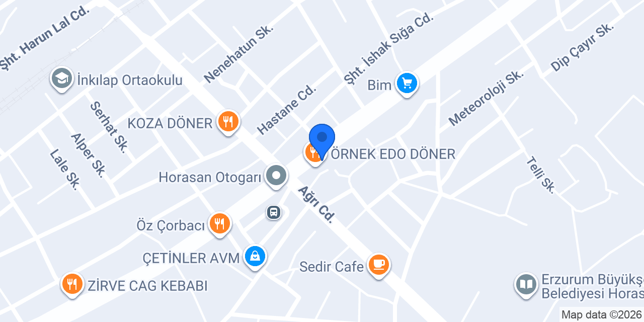 Dönerci Oktay Usta konumu