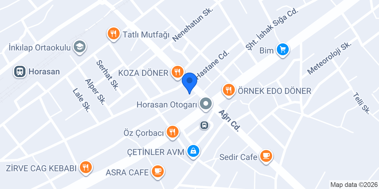 Ayhan Veteriner Kliniği konumu