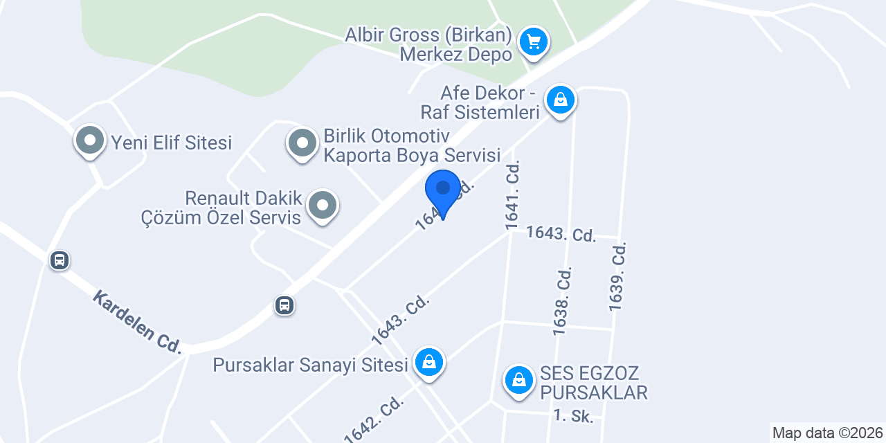 ECA JANT LASTİK SHOWROOM konumu
